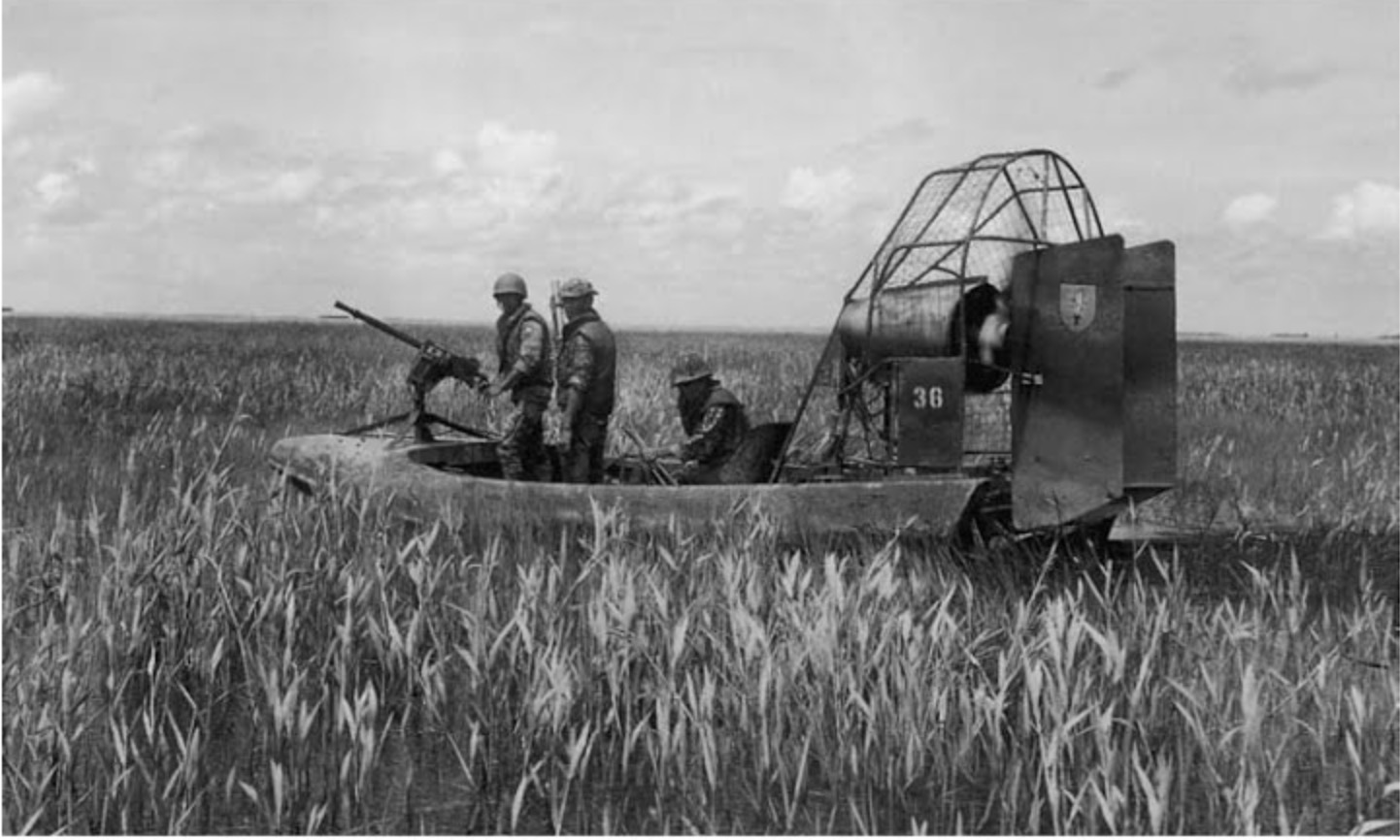 Airboats Used by Military During Vietnam War